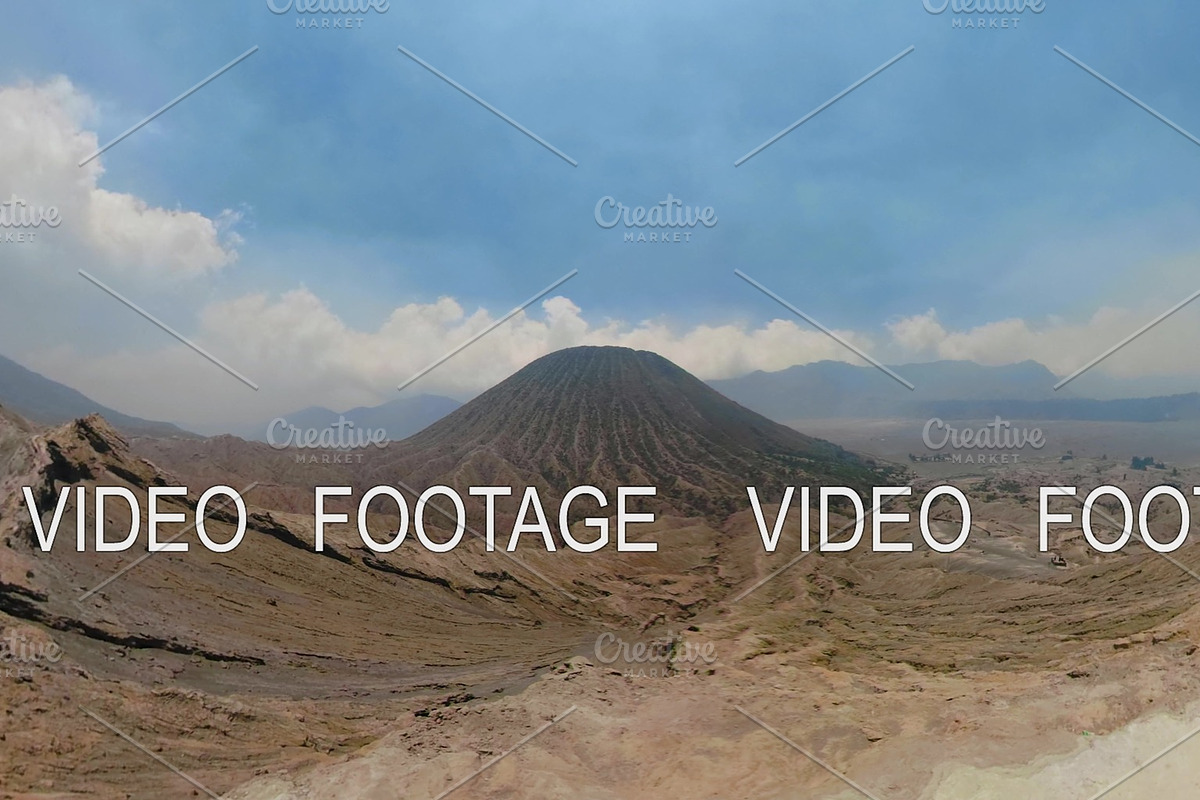 Mountain landscape Bromo, Jawa in Graphics - product preview 8