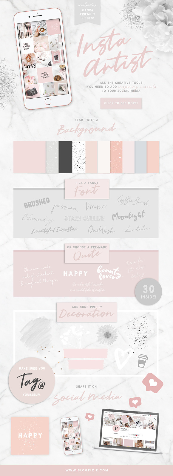Font Bundle + Collage Graphics in Script Fonts - product preview 2