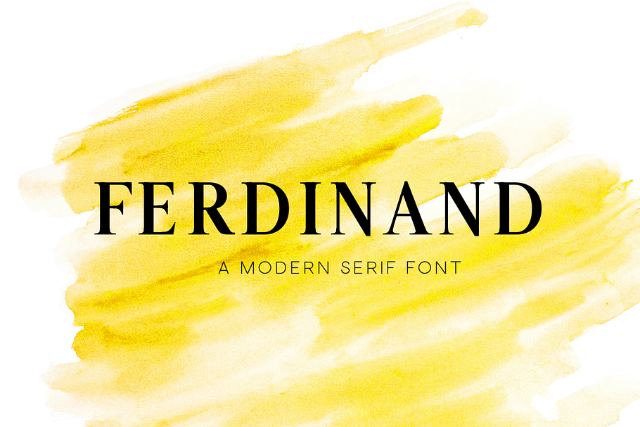 Ferdinand - Modern Serif Font in Serif Fonts - product preview 8