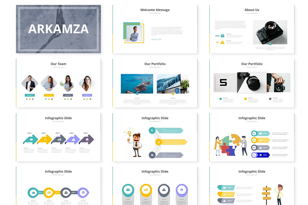 Arkamza - Keynote Template in Keynote Templates - product preview 8