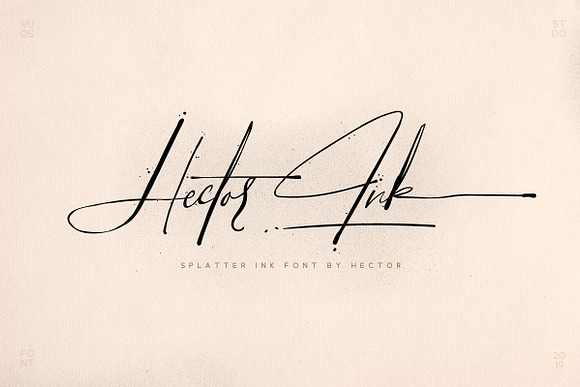 Hector Ink in Script Fonts - product preview 7