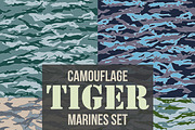 Tiger Marines Camouflage Pattern Set
