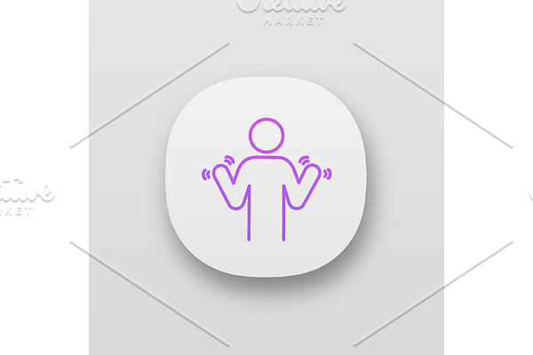 Hands tremor app icon