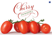 Cherry Tomatoes Hi-Res PSD