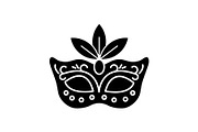Mardi Gras glyph icon