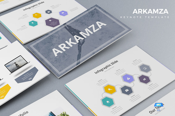 Arkamza - Keynote Template in Keynote Templates - product preview 3