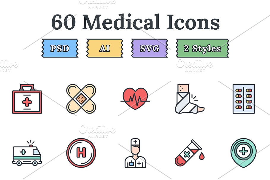 Medical – Epic landing page icons