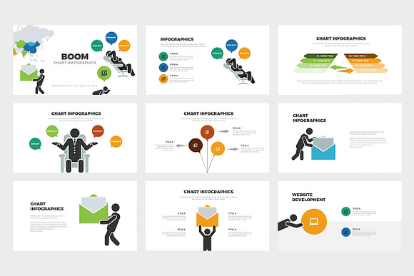 Boom : Charts Infographics Keynote in Keynote Templates - product preview 1