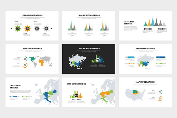 Boom : Charts Infographics Keynote in Keynote Templates - product preview 5