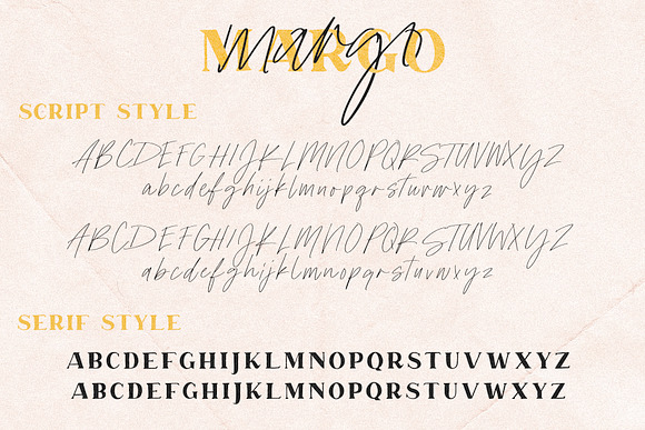 Margo Font Duo w/ 6 Bonus Logos in Script Fonts - product preview 6