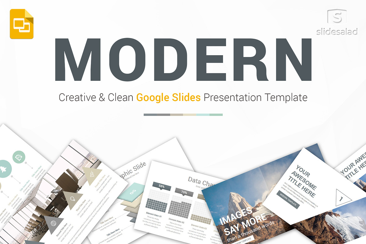 Modern Google Slides Template in Google Slides Templates - product preview 8