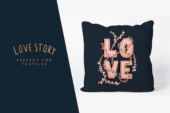 Love Story Gouache Illustration Pack in Illustrations - product preview 2