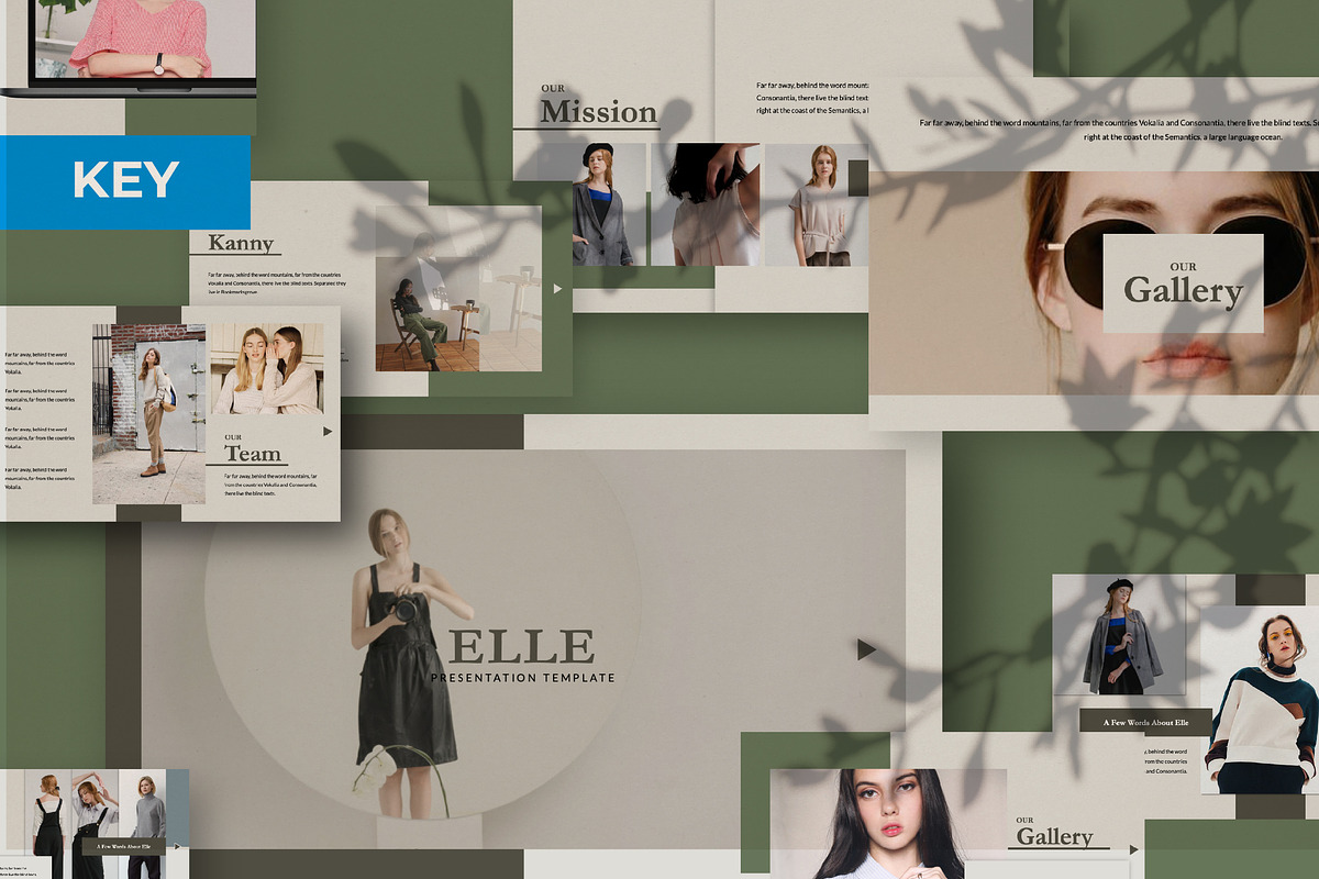 Elle Creative Keynote in Keynote Templates - product preview 8