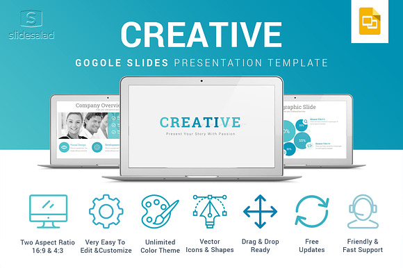 Top Creative Google Slides Template in Google Slides Templates - product preview 2