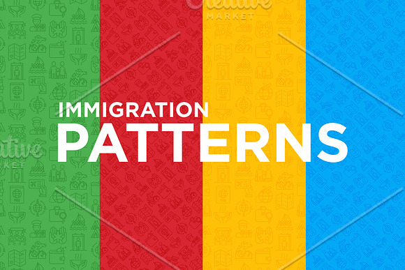 Immigration Patterns Collection in Patterns - product preview 5