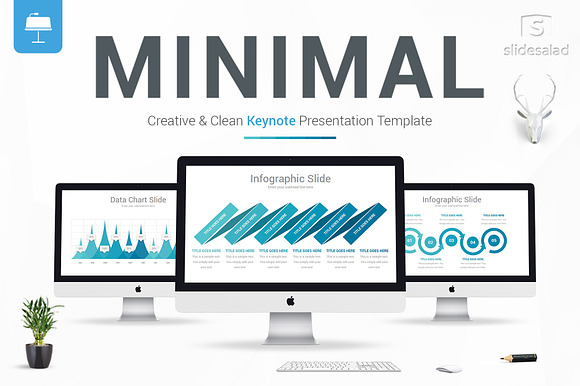Best Minimal Keynote Template in Keynote Templates - product preview 19