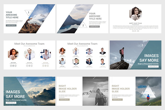 Modern Business Keynote Template in Keynote Templates - product preview 6