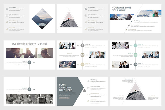 Modern Business Keynote Template in Keynote Templates - product preview 8