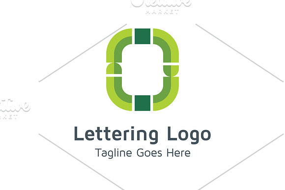 20 Logo Lettering O Template Bundle in Logo Templates - product preview 8