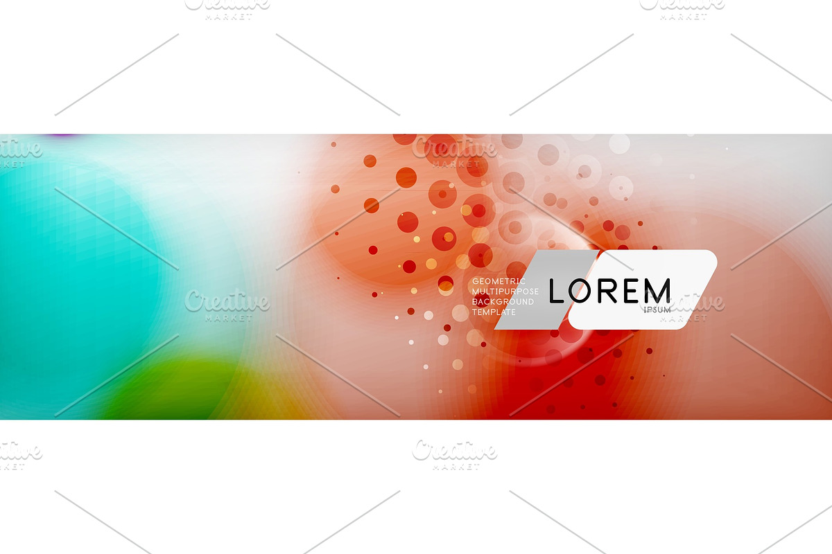 Background abstract - blurred dotted in Illustrations - product preview 8