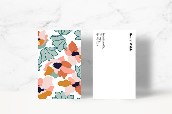 Carmella Business Card Template in Business Card Templates - product preview 1