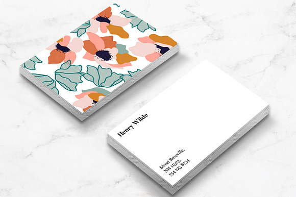 Carmella Business Card Template in Business Card Templates - product preview 2