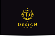 Letter D Luxury Logo