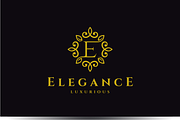 Letter E Luxury Logo