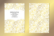 Golden Clivia Card Template
