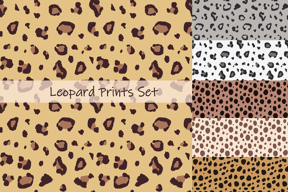 Leopard Prints Set in Patterns - product preview 8