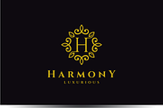 Letter H Luxury Logo