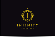 Letter I Luxury Logo