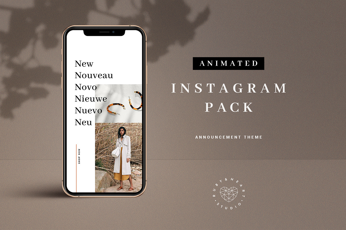 Animated Announcement Instagram Pack in Instagram Templates - product preview 8