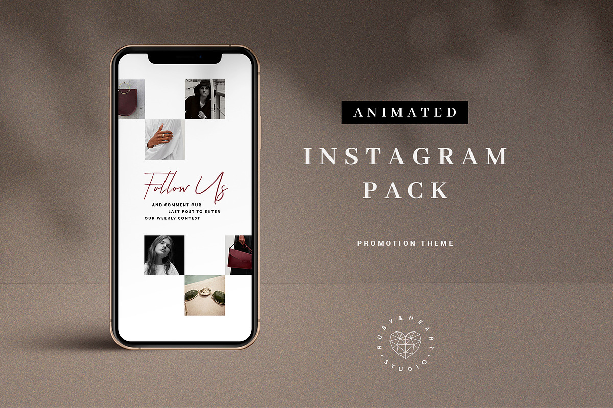 Animated Promotion Instagram Pack in Instagram Templates - product preview 8