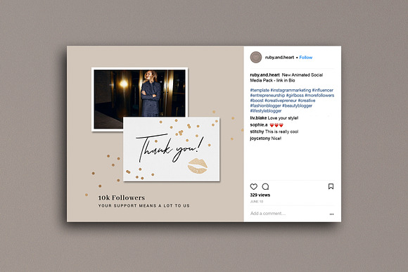 Animated Celebration Instagram Pack in Instagram Templates - product preview 2