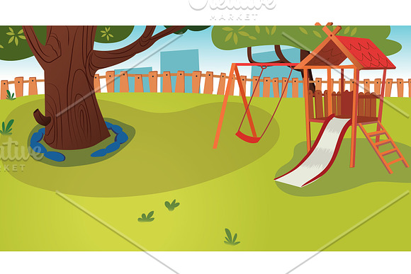 School Playground PNG Elements in Illustrations - product preview 2