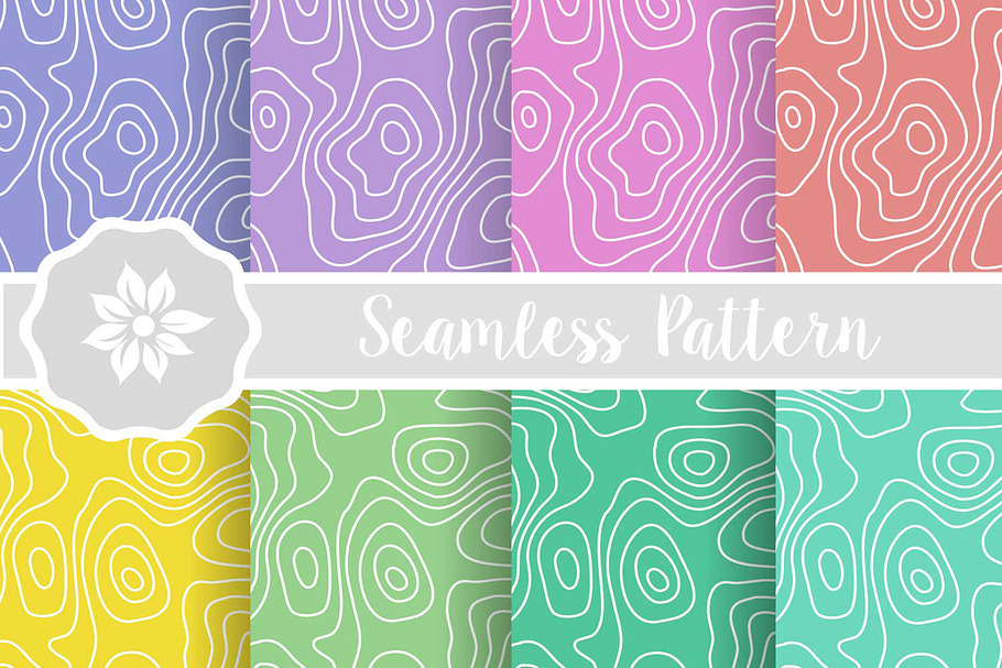 Seamless map city landscape in Patterns - product preview 8
