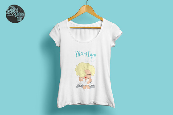 Marilyn Monroe in Illustrations - product preview 2