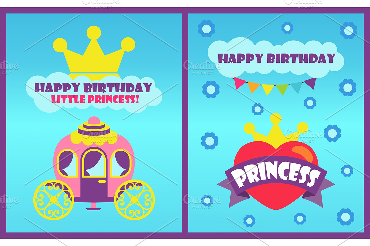 Happy Birthday Little Princess in Illustrations - product preview 8