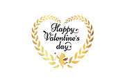 Happy Valentines Day Poster
