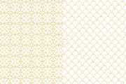 Elegant Chic Geo Tile Vector Pattern