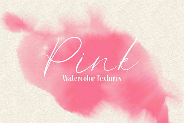 Pink Watercolor Textures