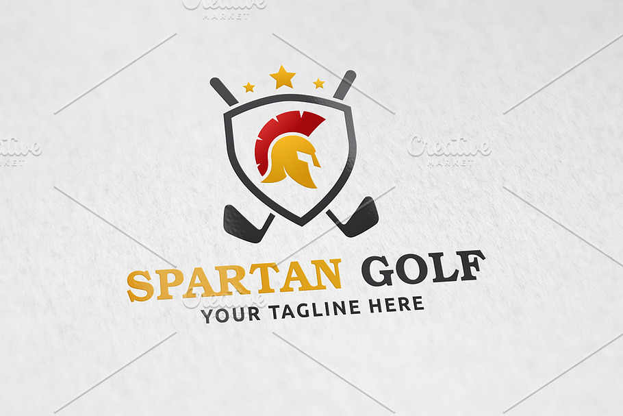 Spartan Golf - Logo Template
