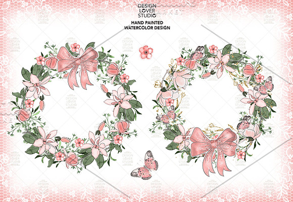 Sweet Magnolias design in Illustrations - product preview 2