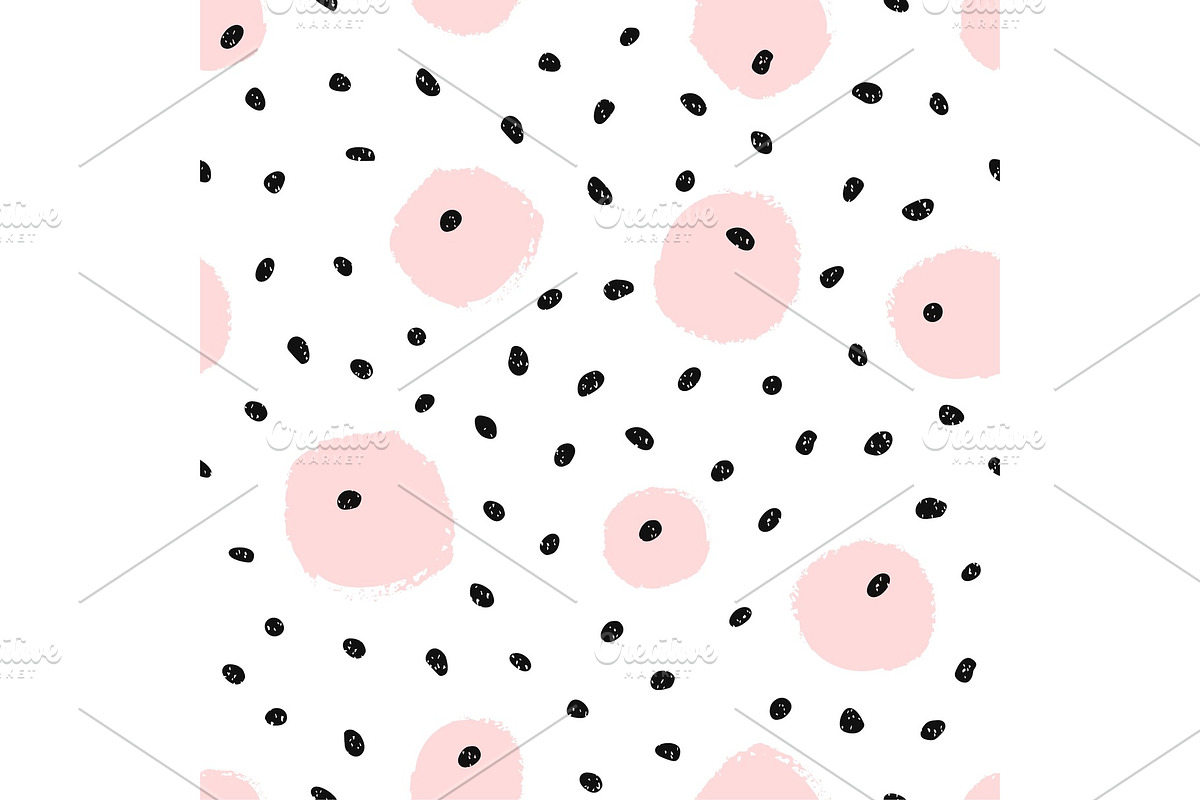 Childish seamless pattern with round in Textures - product preview 8