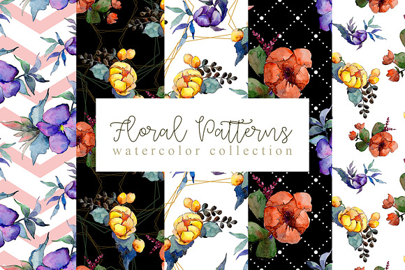BOUQUETS On March 8 Watercolor png  in Illustrations - product preview 1
