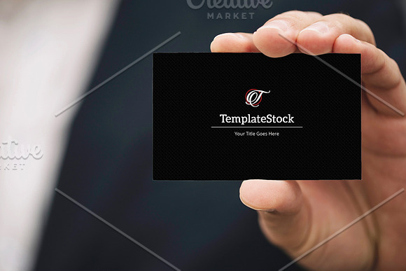 Minimal Business Card V22 in Business Card Templates - product preview 2
