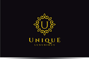 Letter U Luxury Logo