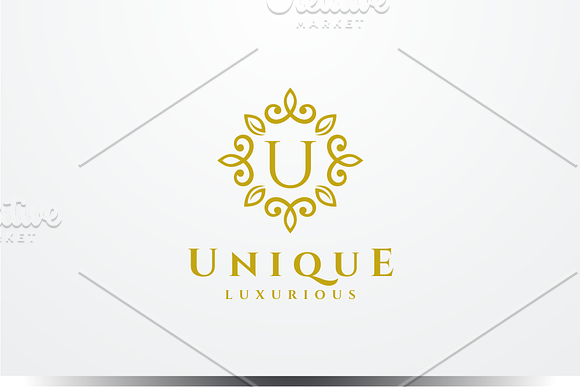 Letter U Luxury Logo in Logo Templates - product preview 1
