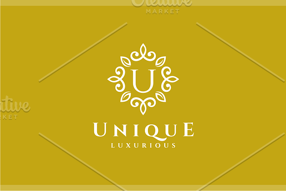 Letter U Luxury Logo in Logo Templates - product preview 2